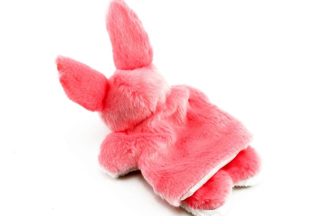 Naissant Милая розовая кукла-марионетка в виде кролика, плюшевая игрушка