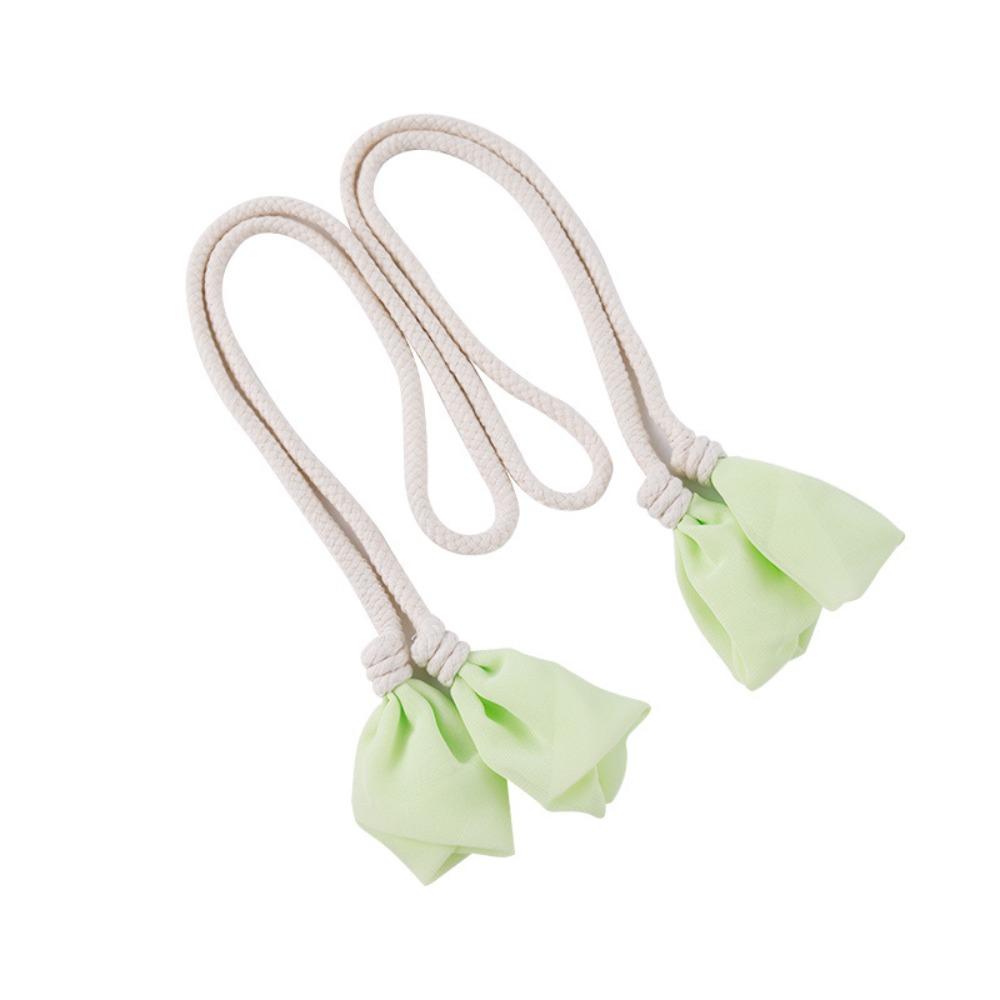 2PCS Elegant Curtain Tieback Minimalist Curtains Tie Rope Trendy Tulip Curtain Straps Home Decor