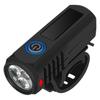 Typy-C Charging Super Bright Bicycle Light Black Bike Safety Lamp  for Night Riding
