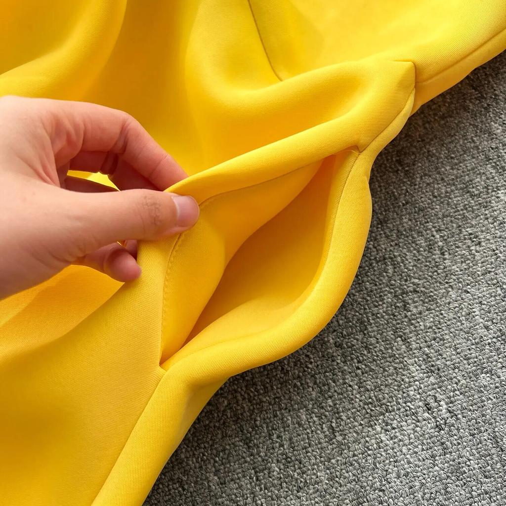 Милое стильное женское платье с бантом на шнуровке и фонариком с длинными рукавами, однотонные платья с высокой талией, осень-зима 2024, новинка 2024 г.