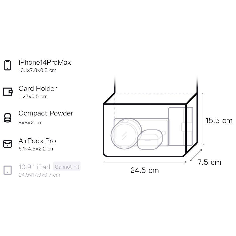 Coach Teri 25 Logo Zip Closure Leather Crossbody Shoulder Bag Medium Women bags Black CV938-SVBK