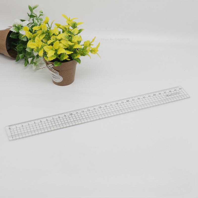 30cm/40cm Border Ruler Draw Straight Line Ruler Brush Drafting Supplies Drawing Tools Watercolor/gouache Painting Art Supplies