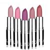 Langmanni 8 Colors Matte Lipstick, Long Lasting Waterproof Silver Tube Lipstick