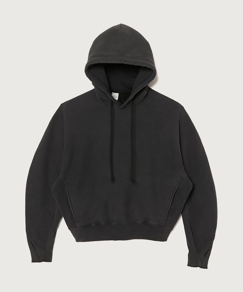 CHAMPION X N.Hollywood Reverse Weave Hoodie Off Black