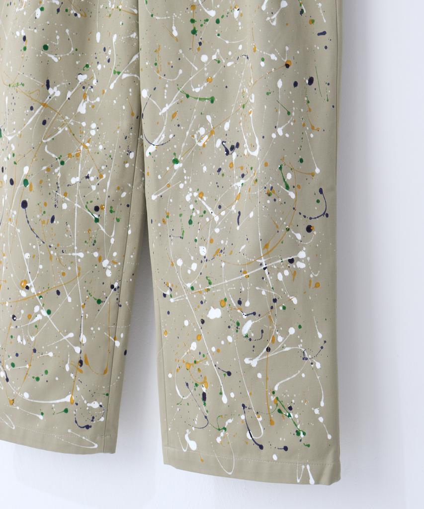 Wagi Multi-Painted Architect Pants (Sand Beige)