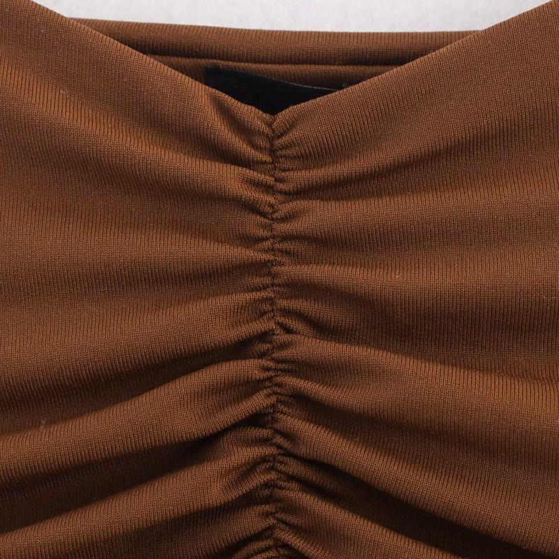 Kaslead New Women Clothes Western Style Fashion Shell Slim Fit Temperament Dress 1026158