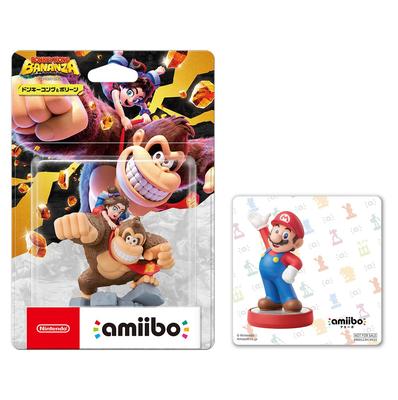 Amiibo Donkey Kong Pauline Kong amiibo В комплекте наклейка & (Серия «Ослик») [Бонус]