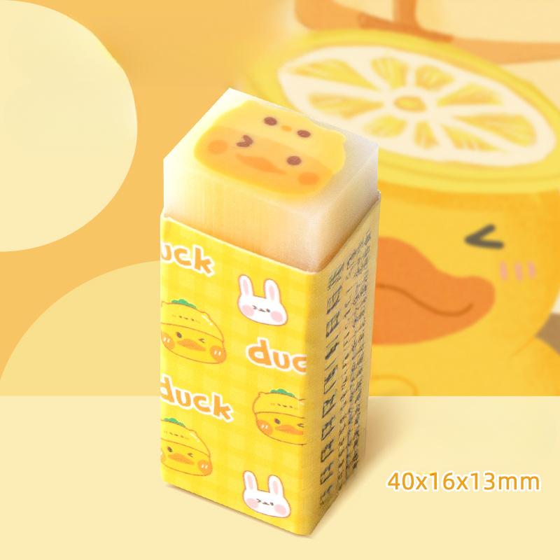 5 шт./компл., милый ластик, кавайный ластик с мультяшными животными, кроликом, персиковым ластиком, прекрасный канцелярский инструмент, ластик для карандашей, школьные принадлежности