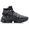 Li Ning CF Countflow AMMO 'Черный' Нескользящие Легкие Высокие Спортивные Повседневные Кроссовки Мужские Черные AGLP137-3
