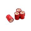 BPH1 New 4PCS Car Wheel Tire Valve Cap Cover for Volkswagen ABT R Line Polo Golf 5 6 7 Passat B5 B6 B7 Touran Bora Beetle Jetta xu2
