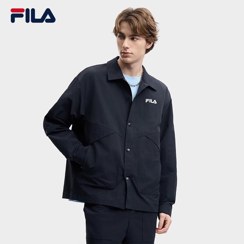 Fila Мужская повседневная тканая куртка