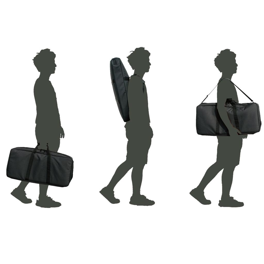 Сумка-подставка для мини-клавиатуры Kikutani Tree Chime черная и подставка, и TCB-200