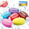 6 шт. в упаковке, многоразовые шарики с оливковой водой, летняя вечеринка, игрушки для бассейна на открытом воздухе, игры на пляже во дворе, используются для водных сражений