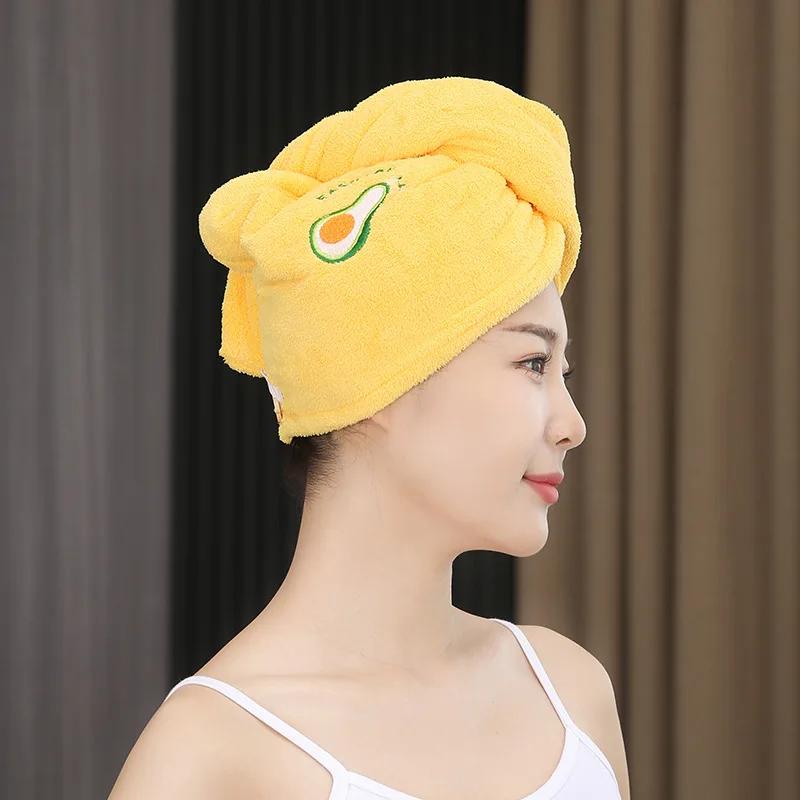 Soft & Absorbent Magic Microfiber Hair Drying Towel - Quick Dry Shower Cap Turban for Women & Girls Normal Hair Typer Amagi