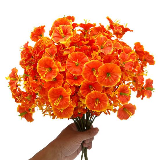 Осенний искусственный фиолетовый цветок с листьями эвкалипта 7 ответвлений искусственный шелковый цветок домашний фестиваль настольное украшение для центра помещения для внутреннего и наружного использования искусственный цветущий декор