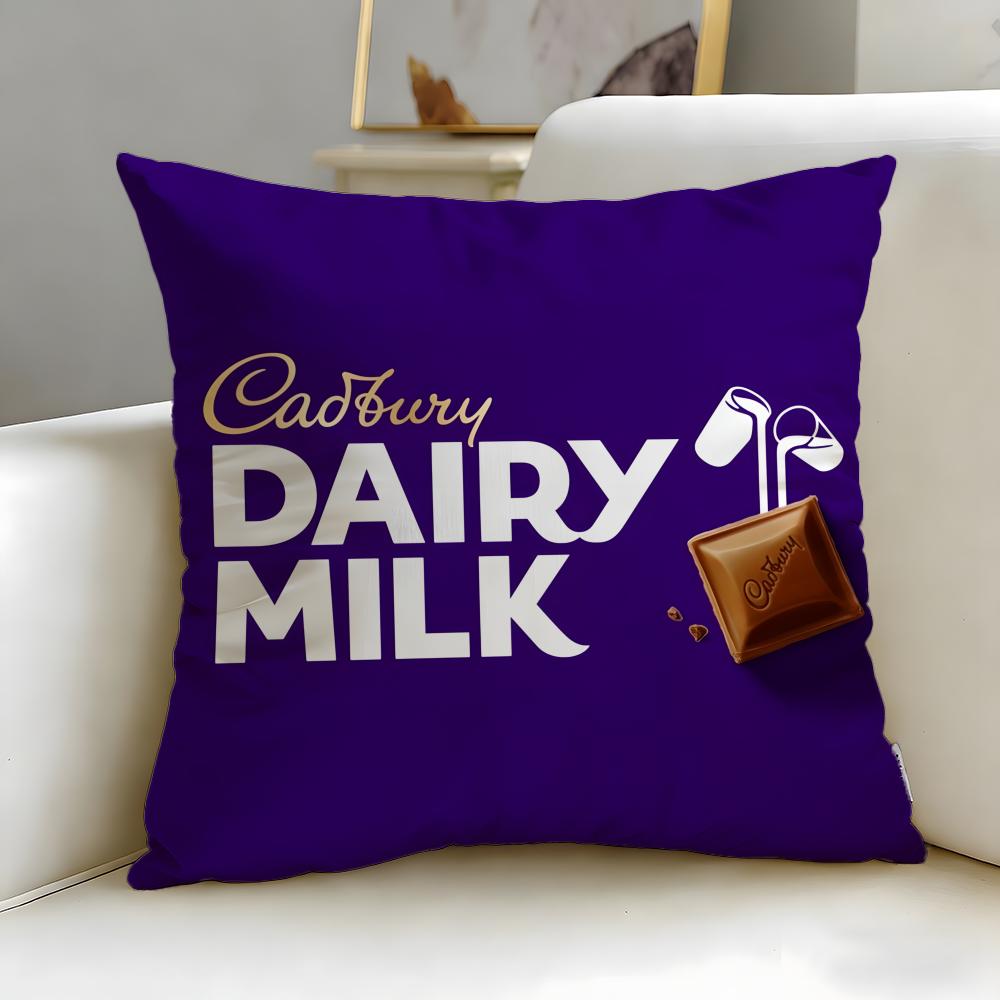 Классический бренд снеков Cadbury Наволочка Мягкая и Легко стирающаяся – Универсальная для Дивана, Кровати, Путешествий и Офиса