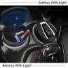 Car LED Portable Multifunctional Ashtray Car Accessories for Honda Civic Xrv Hrv Crv Brv City Accord Fit Jazz Insight Pilot Passport Stepwgn