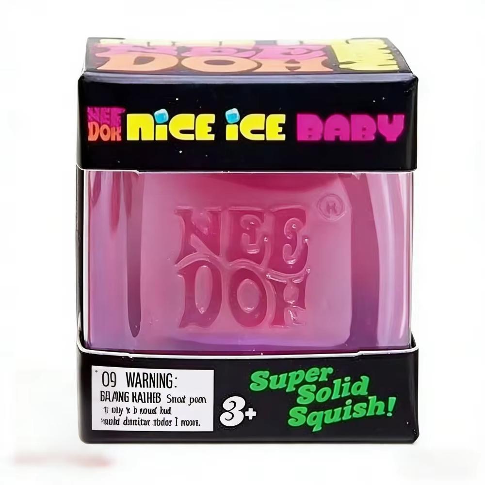 Новый Schylling Needoh Nice Сенсорный Сжимаемый Кубик-Игрушка Для Снятия Стресса И Игрушка Для Кончиков Пальцев Для Сжимания И Игры