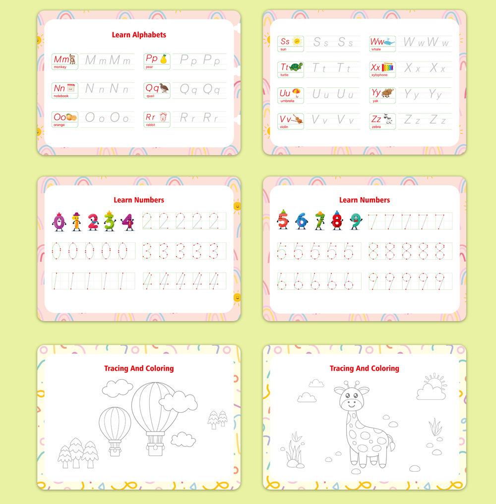 Children's Interactive Educational Quiet Book: Tear, Paste, and Puzzle Activities