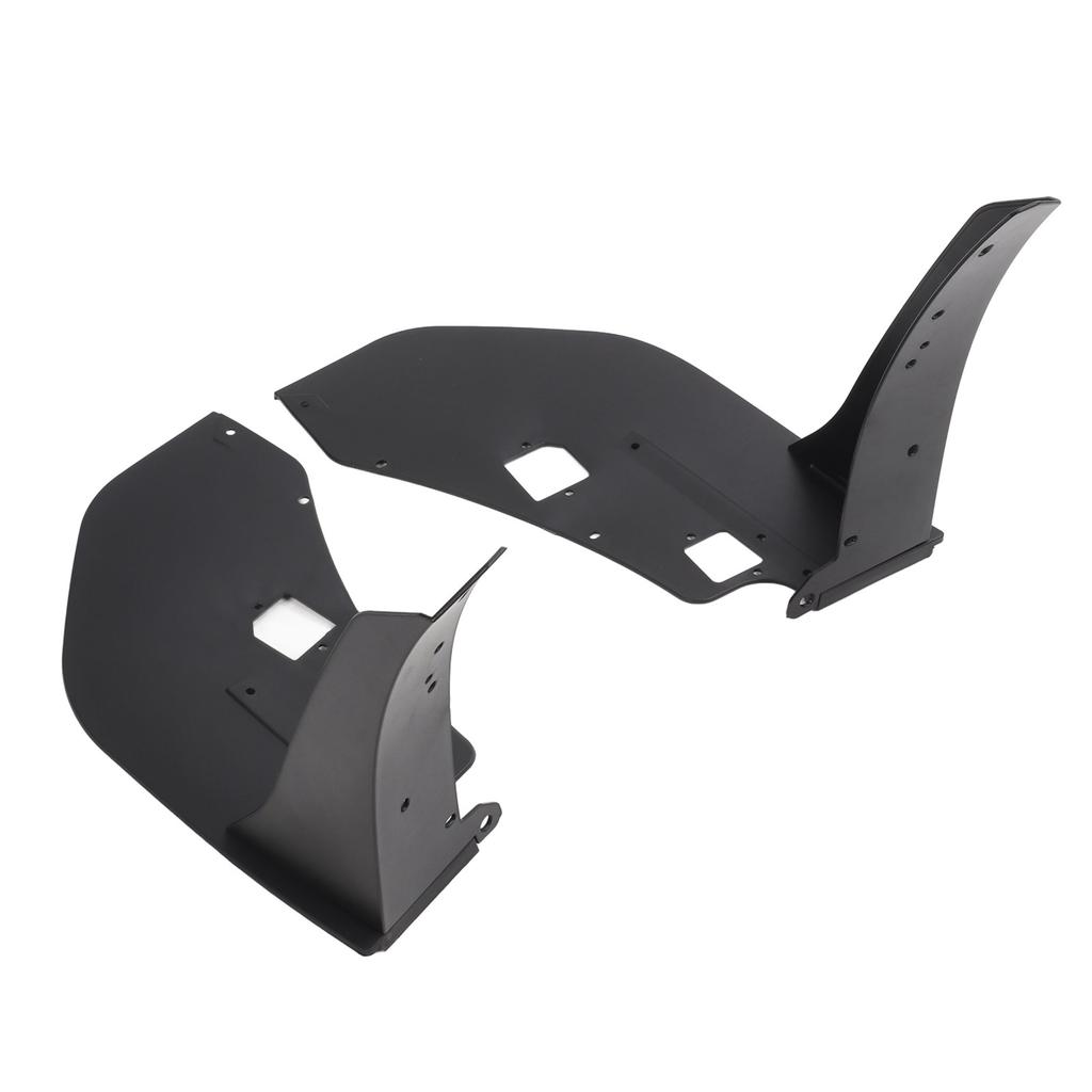 Front Bumper Corner Splitter 1 Pair Long Lasting Use Front Chin Spoiler Winglet Sporty Look for Mustang GT500 2014 To 2021