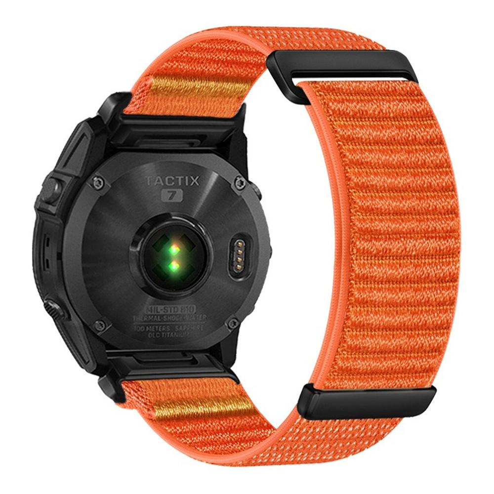 20mm Watch Band For Garmin Fenix 7S / 7S Pro / 6S / 6S Pro Two-Piece Magic Tape Nylon Woven Wrist Strap