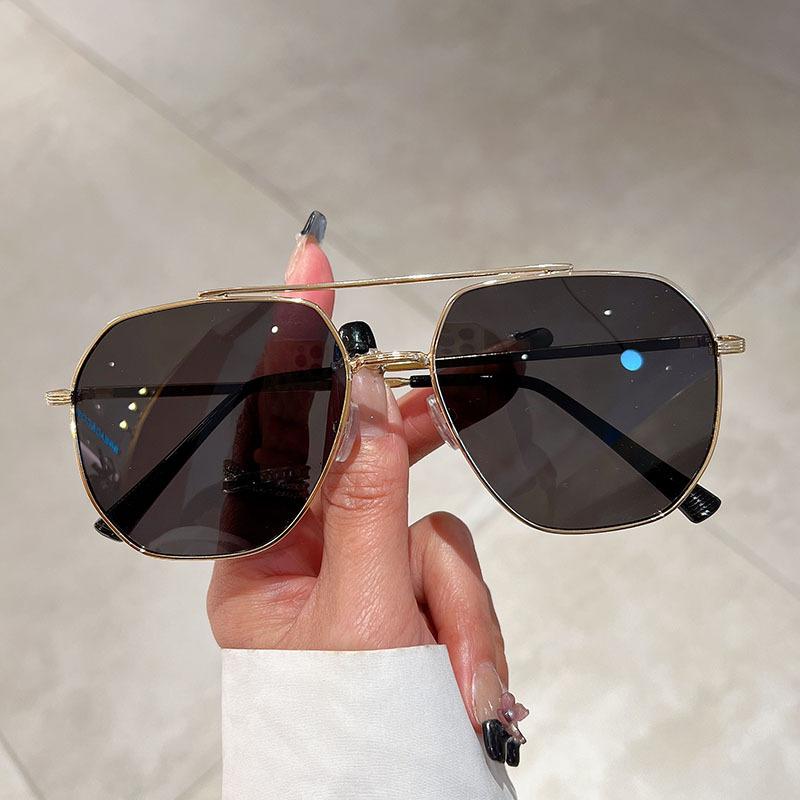 Sunglasses, Large Frame, Simple, Fashionable, Handsome, Radiation-Proof, Polarized Sunglasses For Outdoor Drivers