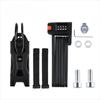 Portable Cycling Folding Lock Alloy Steel Bike Combination Lock  Bicycle Accessories