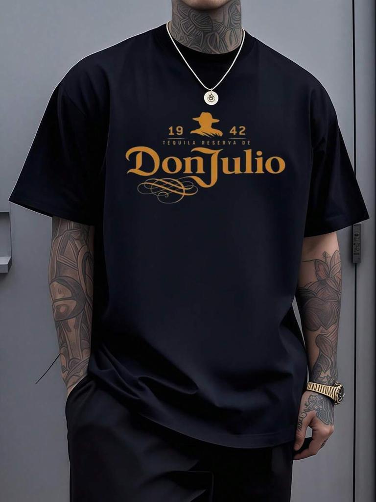 Vintage Inspired Graphic Featuring A Bold Cowboy Silhouette And Ornate Script Celebrating Heritage Year 1942 T-Shirt For Unisex