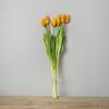Искусственный цветок тюльпана Real Touch, 7 головок, искусственный букет, искусственный цветок для свадебного украшения, цветы, домашний декор для вечеринки