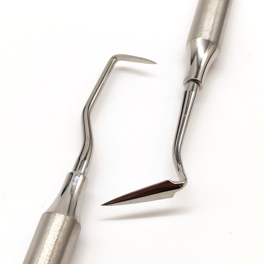 Высококачественные стоматологические пародонтальные скалеры, нож Орбана и нож Киркланда, стоматологический скалер из нержавеющей стали, инструменты для чистки зубов