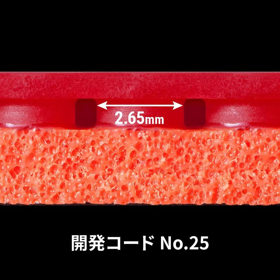 Накладка для настольного тенниса Butterfly Tenergy 25 FX Back Soft Tension 05910 Красная толстая (Вращение)