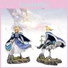 Потрясающая коллекционная фигурка Fate Altria Pendragon высотой 27 см в синем цвете