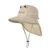 Wide Brim Children's Fisherman Hat Lightweight UV Protection Hat Cartoon Kids Sun Hat  4-8 Years