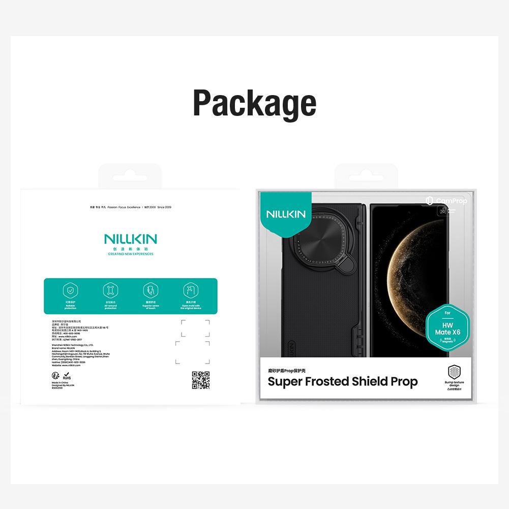 NILLKIN Для Huawei Mate X6 чехол для телефона Super Frosted Shield Prop Magnetic Cover