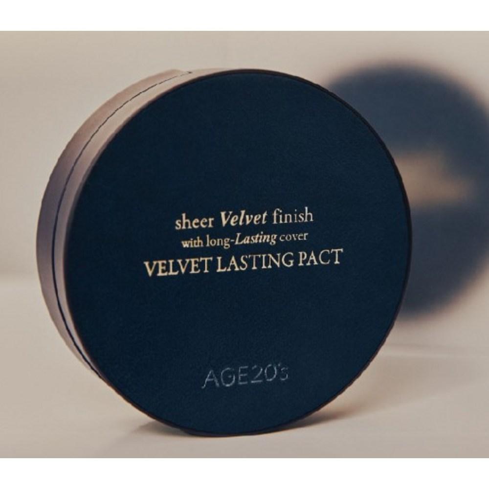 Age to Wenness Velvet Lasting Pact + набор сменных блоков, нет. 21 Светло-бежевый, 1 набор