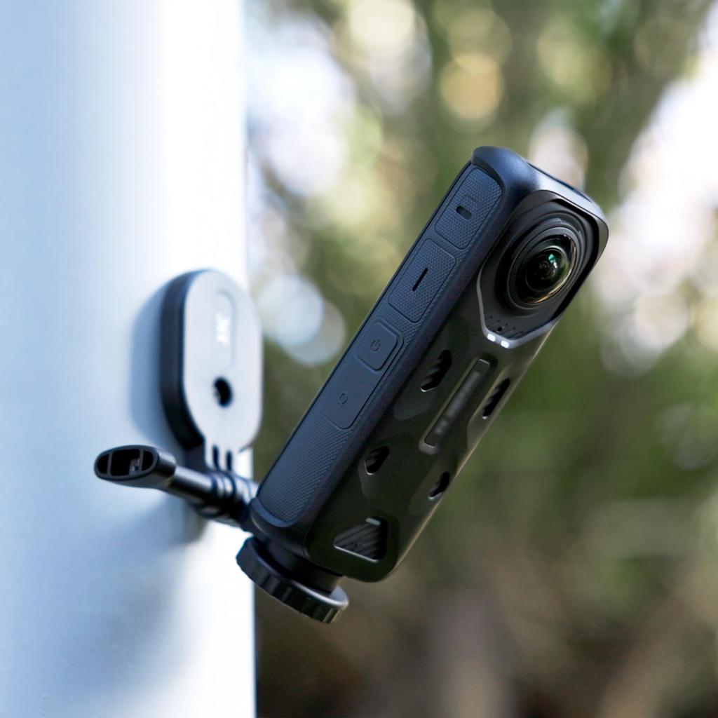 JJC Insta360 X5 X4 Магнитное крепление DJI Osmo Pocket 3 Магнитное крепление Винт Сильная магнитная устойчивость Свободная регулировка угла Легко носить OSMO Pocket 3