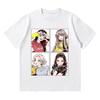 Kpop BP Jump 2025 Tees Pink Girls Band Clothing Adorable Anime Graphic T Shirts Summer High Quality Cotton Comfortable Y2K Tops