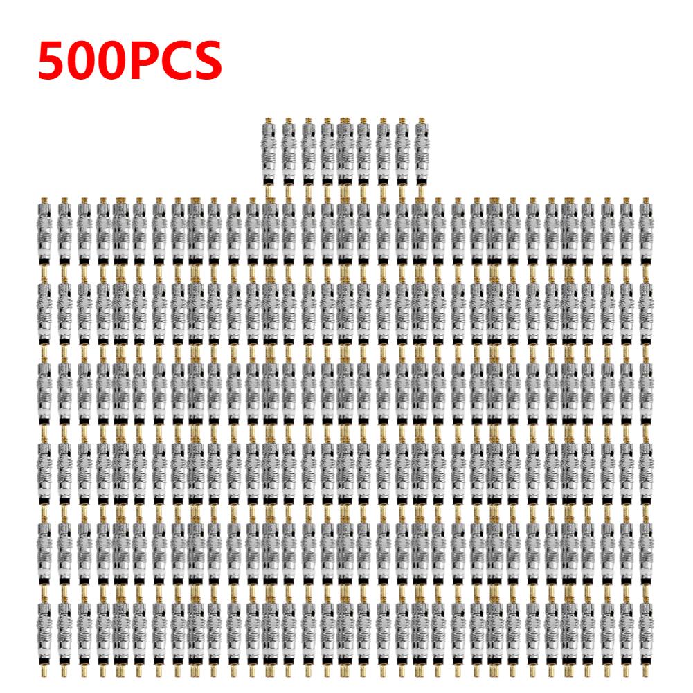 5-1000 шт. Съемная сердцевина клапана Presta для велосипеда, замена, латунь, ЧПУ, FV, MTB, шоссейный велосипед, камеры для шин, сервисные запчасти, ремонтные инструменты