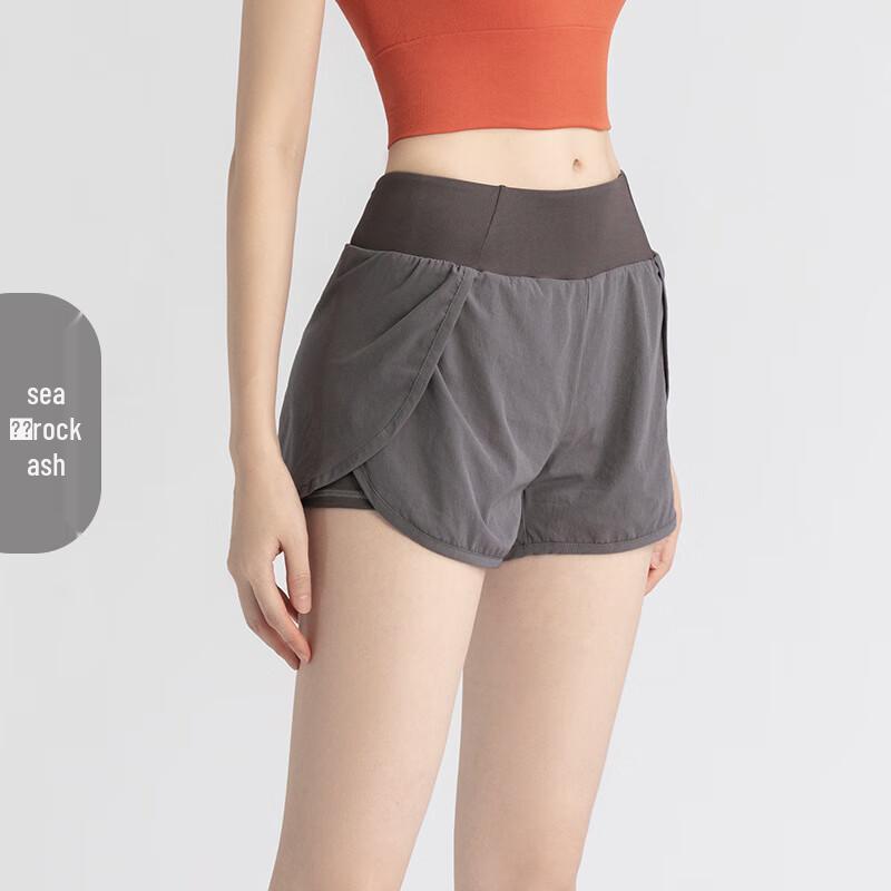 WEZHO Women's Anti-Chafe Sports Shorts with Side Pockets