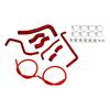 Silicone Radiator coolant Hose Fit For Suzuki SV 650 SV650 2016-2025 Red