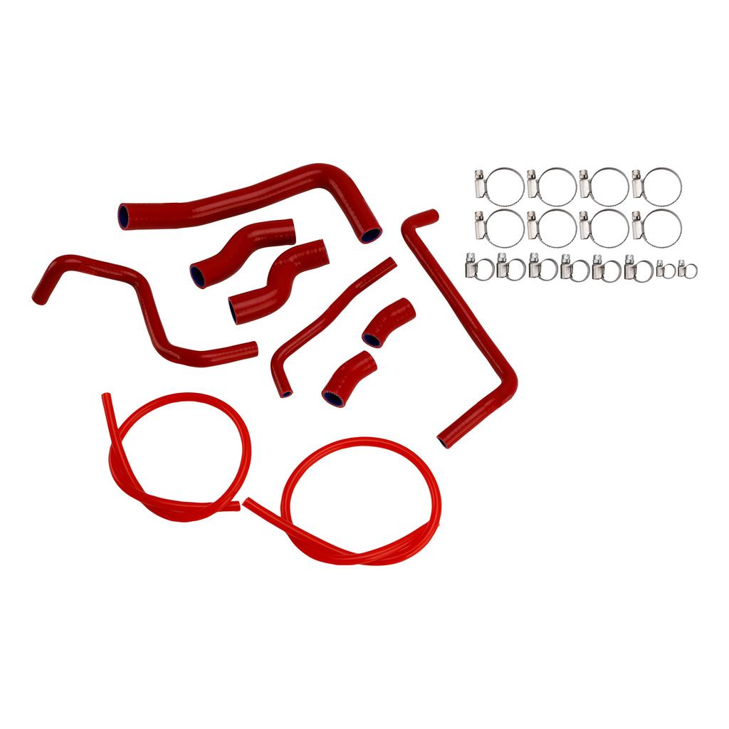 Silicone Radiator coolant Hose Fit For Suzuki SV 650 SV650 2016-2025 Red