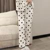 Pajamas Female Spring and Fall Long Sleeve Trousers Korean Version Loose Can Wear Fashion Miss Pajamas Home Clothing Suit