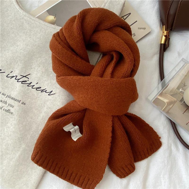 2024 Autumn/Winter High-End Versatile Soft Shawl: Warm White Neck Scarf for Couples and Students