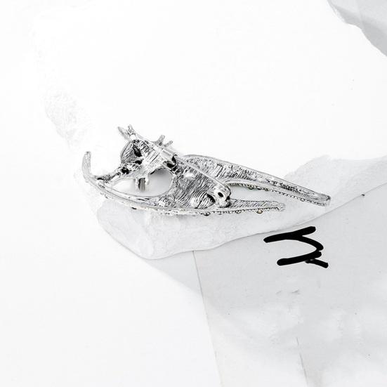 Cute Cat Shape Brooch Colorful Shining Rhinestones Inlaid Pin Suit Lapel Badge Jewelry Gift Coat Accessories