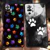 Милый чехол для телефона с отпечатком лапы собаки для Redmi 13C 10C Note 13 12 10 11 Pro Plus 7 8T K40 K50 Gaming Pro Plus 5G Мягкий чехол