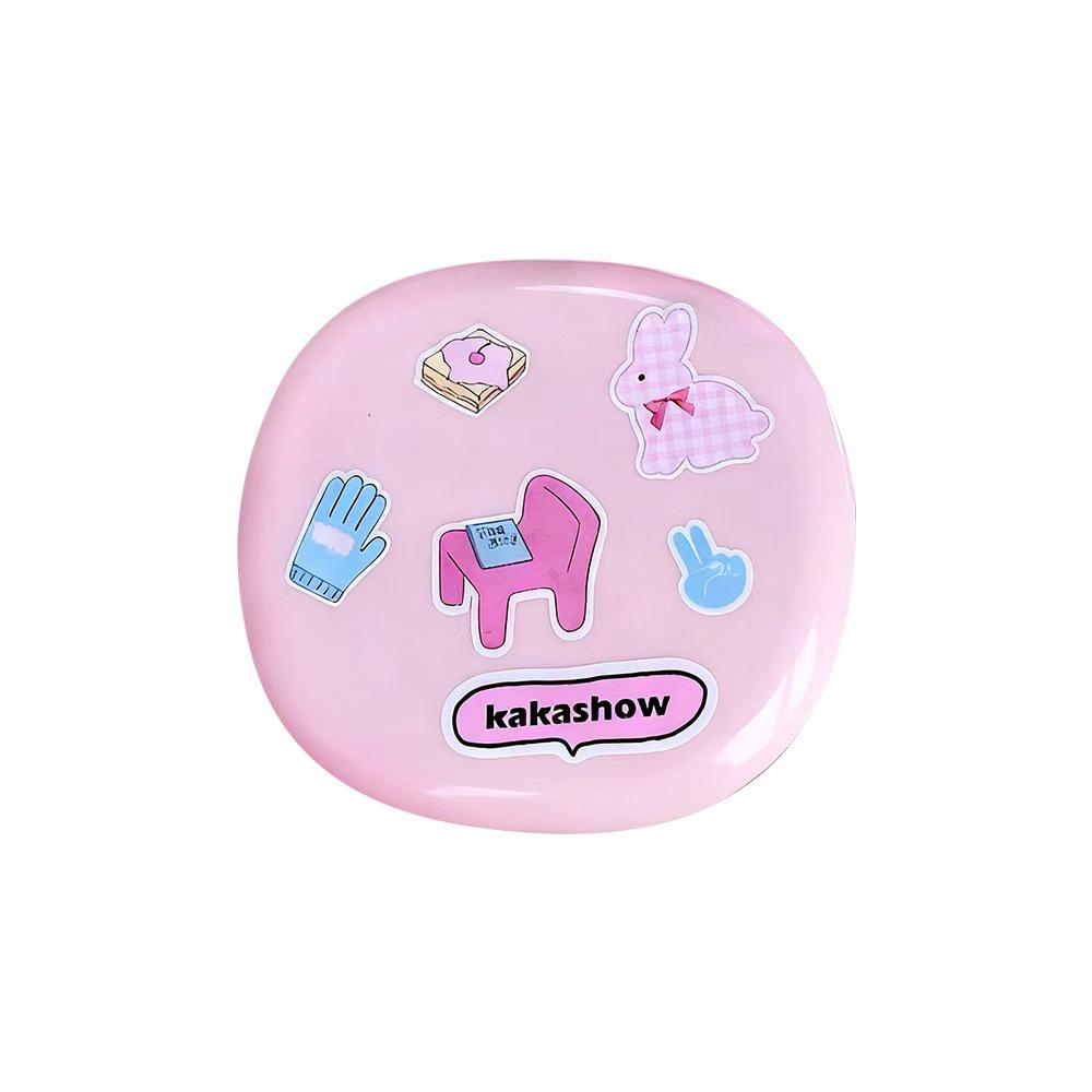 Kakashow Four-Color Blush Palette: Bloom Contour & Highlight for Natural Complexion Brightening.