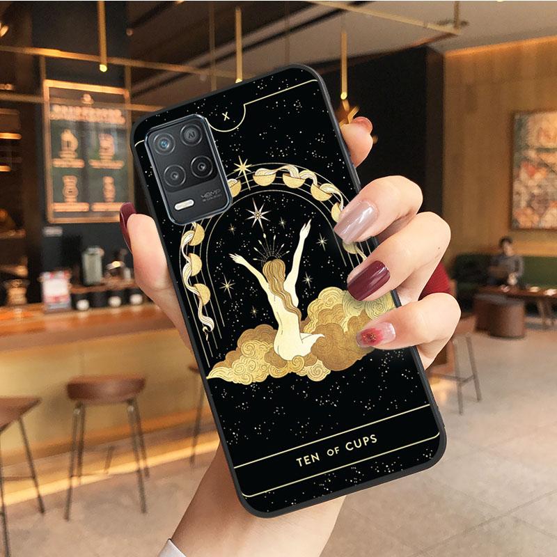 Божественный женский чехол с картами Таро для OPPO Realme GT 2 Pro X2 Pro XT C25S 8 7 6 Pro 6i Realme GT Master C3 C21 C21Y C11 X3 SuperZoom