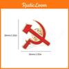 Fashionable Communist Pin Cartoon Character Alloy Brooch Accessory Metal