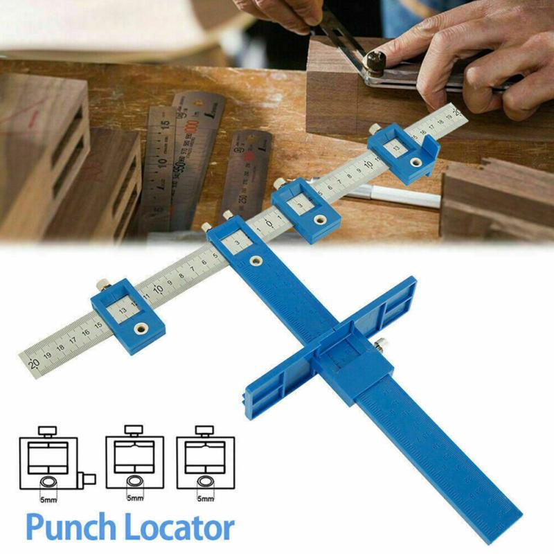 Фурнитура для шкафа, регулируемый пуансон, локатор, ручка, шаблон, инструменты, износостойкость, точность 1 мм