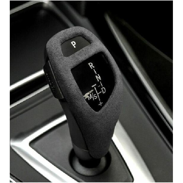 Alcantara Gear Shift Knob Cover Trim For BMW 2 3 4 Series F30 F33 F34 F36 F20